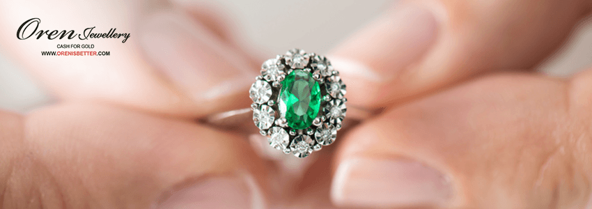 Coloured-Gemstone Ring